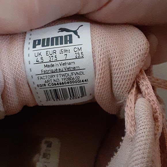 Foam pink puma sneakers - Picture 2 of 3